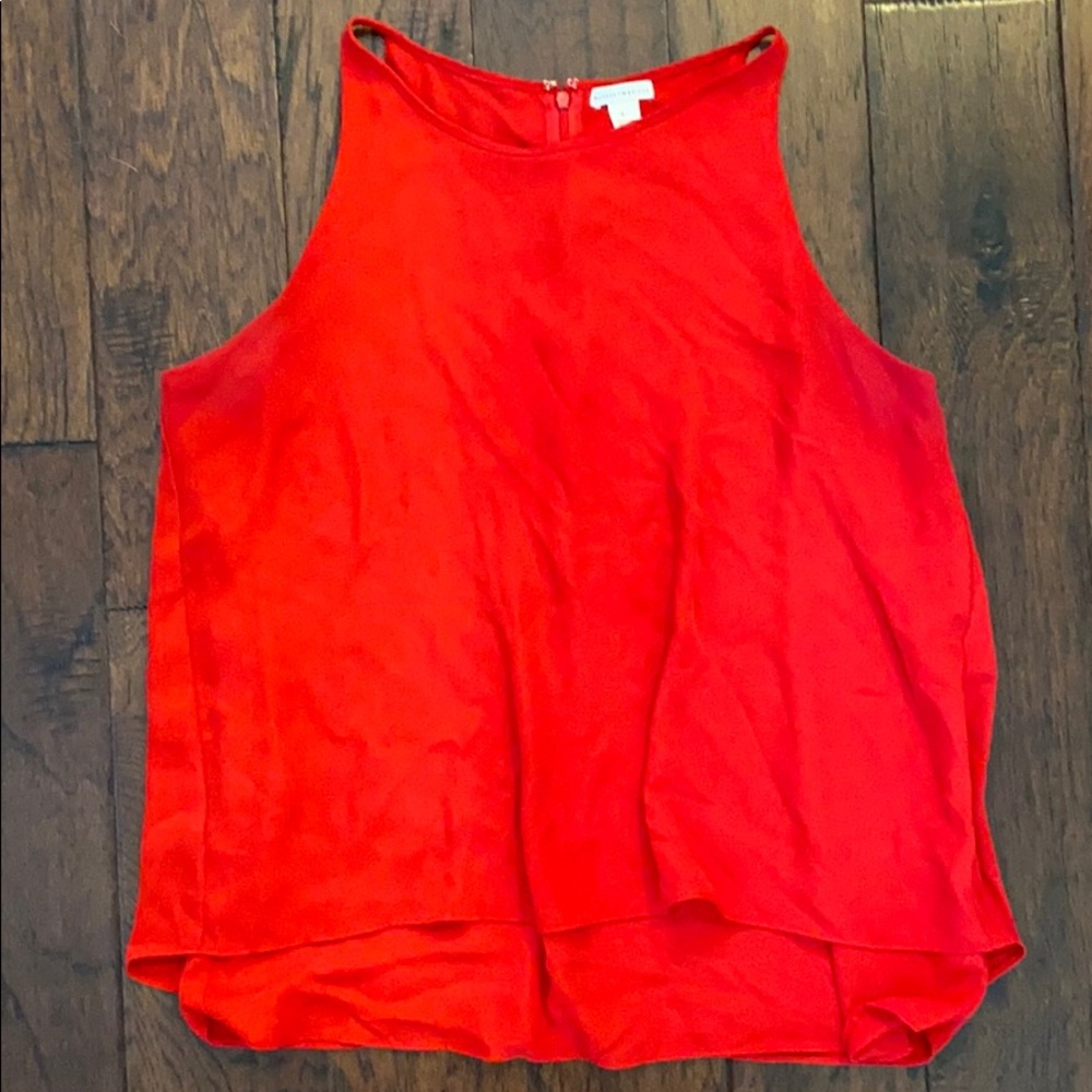 Layered tank blouse